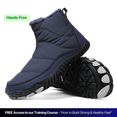 [NEW] Snowy | Hands-Free Barefoot Boots