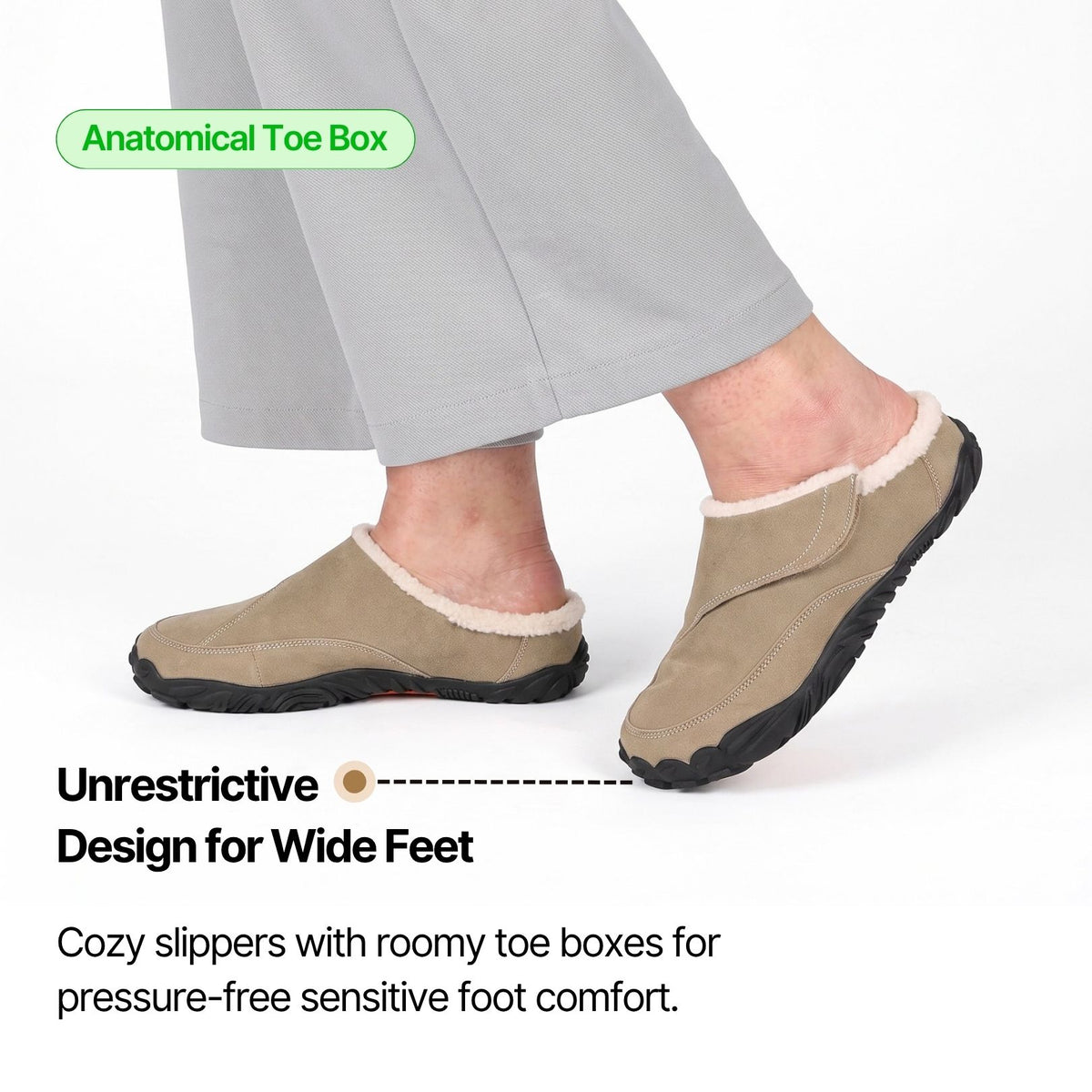 [NEW] CozyGrip | Ergonomic Winter Slippers