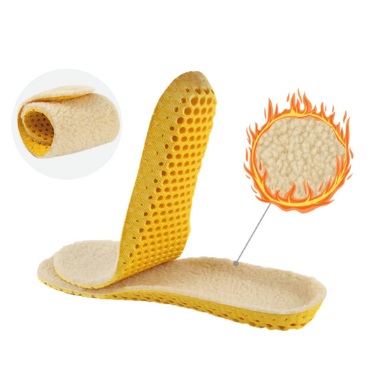 Wool winter insoles (breathable technology)